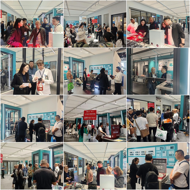 【展会】好评如潮｜福临门恒温门窗马年首展国际名家具展圆满收官 (9)