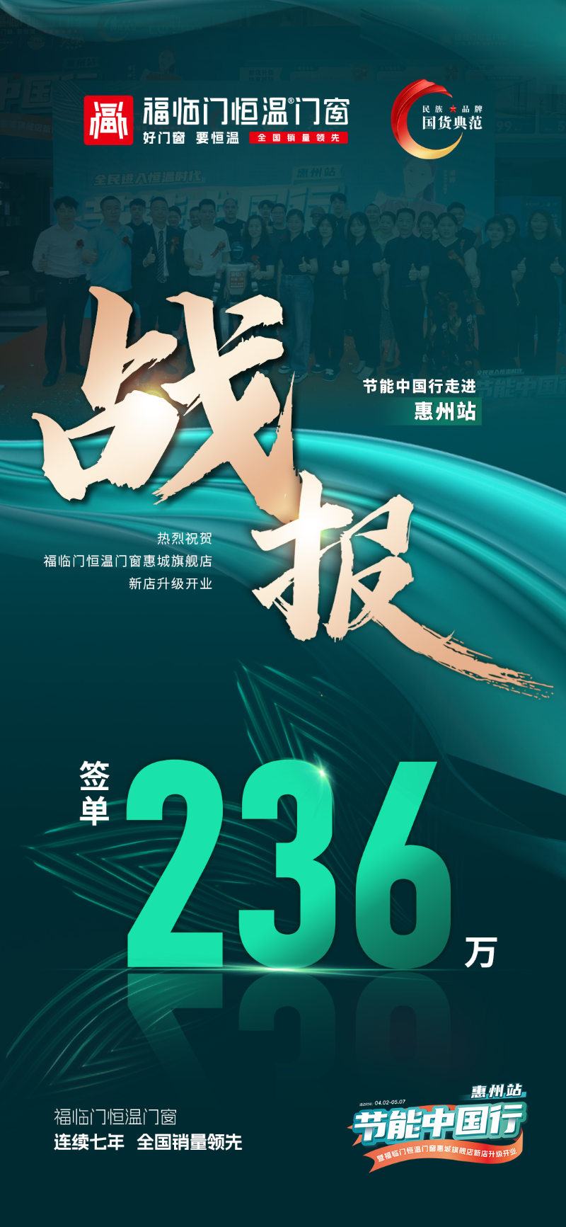 福临门恒温门窗节能中国行活动